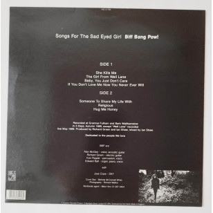 Biff Bang Pow! - Songs For The Sad Eyed Girl 1990 UK 1st Pressing Vinyl LP ***READY TO SHIP from Hong Kong***